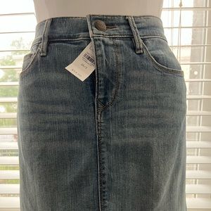 NWT Denim skirt 16” length